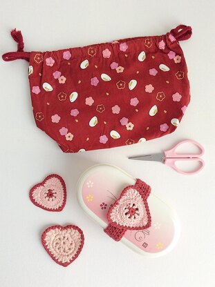 Heart lunchbox strap