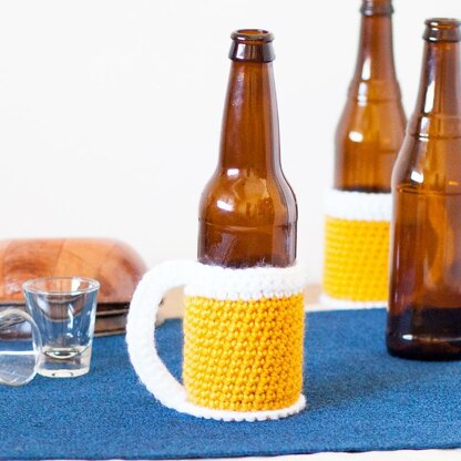 Beer Mug Bottle Cozy