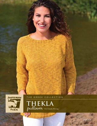 The Greek Collection Thekla Pullover aus Juniper Moon Farm Zooey - 15622 - Downloadable PDF