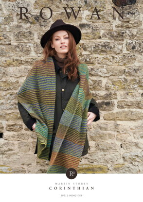 Corinthian Wrap in Rowan Felted Tweed Colour (DE) - Downloadable PDF