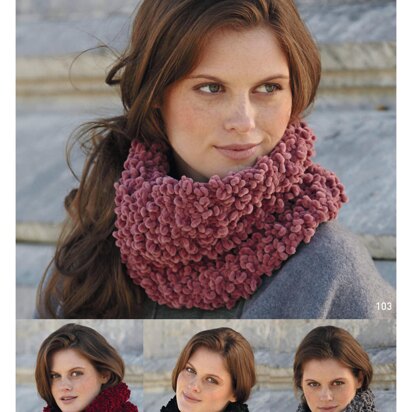 Neck Warmer in Katia Velvet Loop