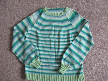 Simple Raglan Sweater