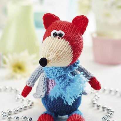 Razzle the Fox - knitting pattern