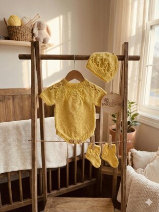 'Cherub' 3 piece romper set