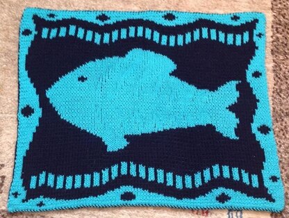 Fishbone DK Blanket