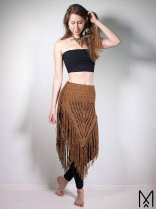 Wild Thing Multi-Way Fringe Skirt