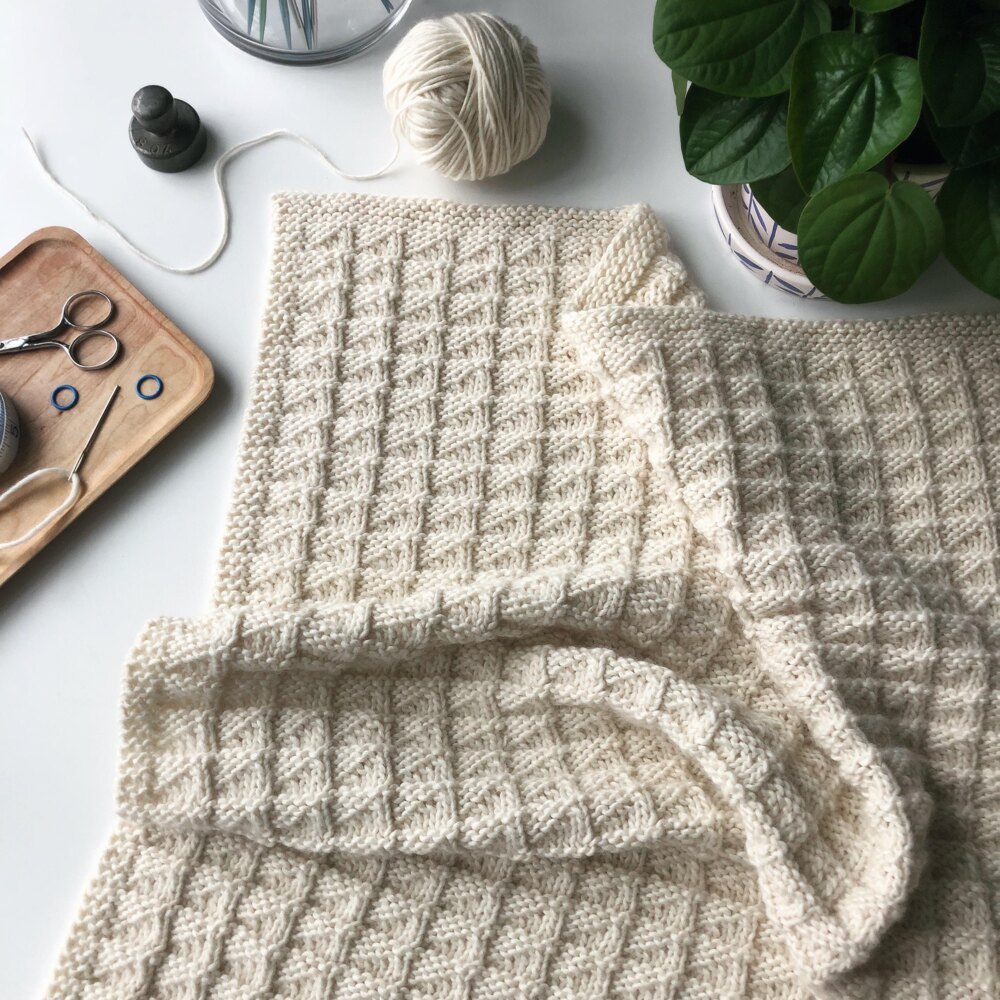 Chunky Blanket Knitting Pattern for Super Bulky Yarn - Belleview Blanket —  Fifty Four Ten Studio