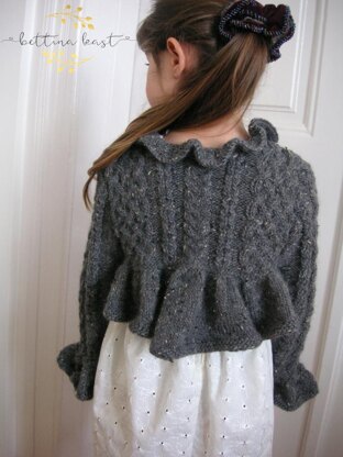 Gabriella - Girl's Romantic Cable Bolero