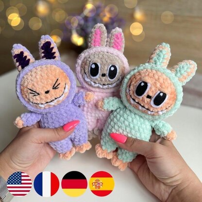 Labubu Crochet Pattern