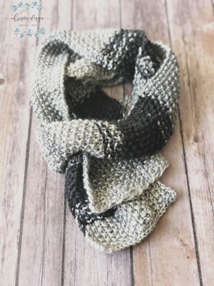 Seed Stitch Scarf