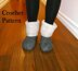 Felted Granite Boots - Crochet