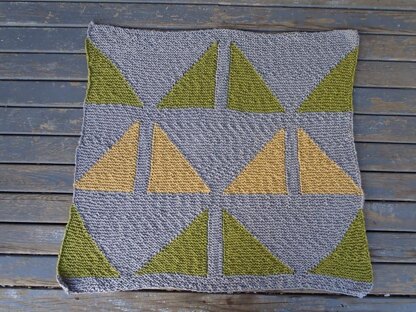 Triangles Baby Blanket