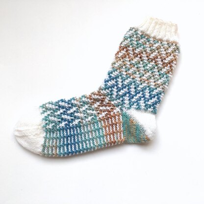 Socks "Mosaic 3"