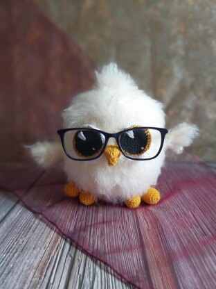 Owl Holder Eyeglasses Glasses Stand Amigurumi