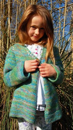 Gaugeless for girls cardigan