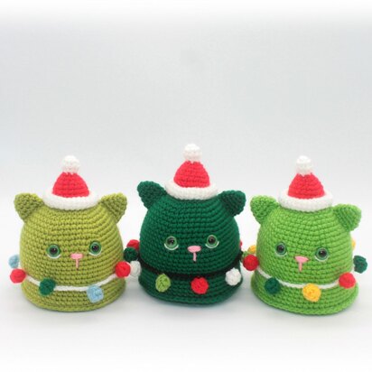 Christmas Cat / Catmas Tree Crochet Pattern