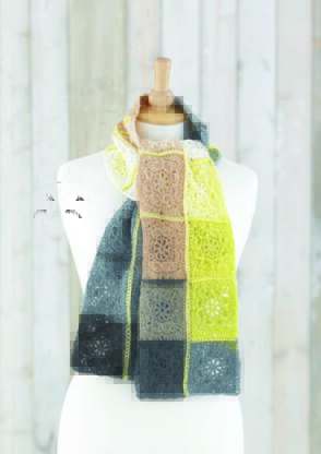 Wrap & Scarf in Sirdar Colourwheel DK - 8082 - Downloadable PDF