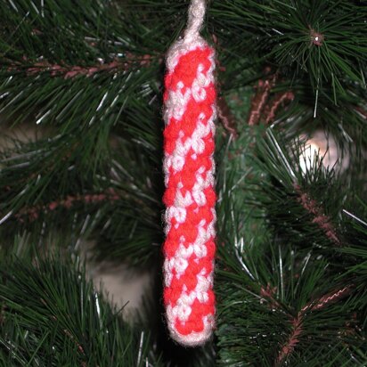 Christmas Candy Cane Stick Ornament C-013