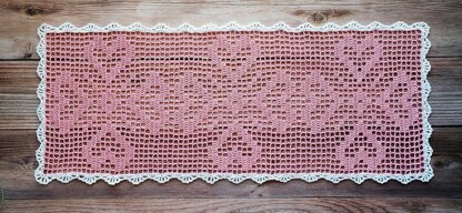 Heart Table Runner