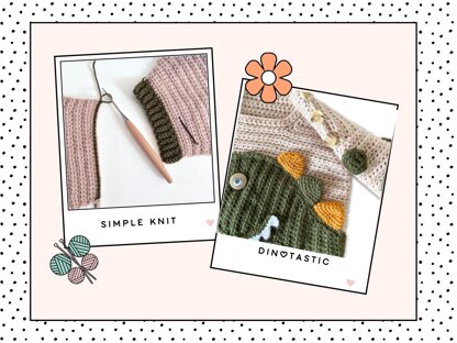 Dinotastic, Crochet Dinosaur Jumper