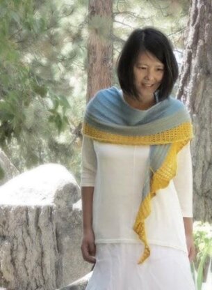 Ginkgo Shawl