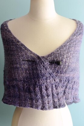 Lilac in the wind Shawl