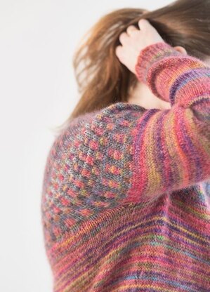 Canton Sweater in Berroco Tiramisu - Downloadable PDF