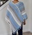 Ocean Breeze Crochet Poncho Pattern