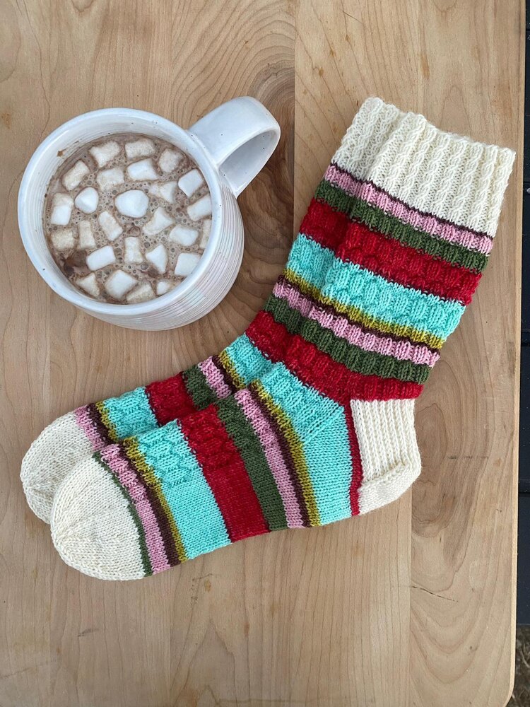 Textured Toe Socks