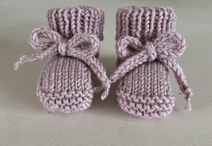 Tie Bow Booties