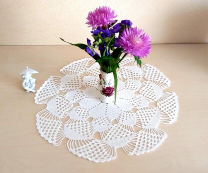 Crochet 3D Doily pattern