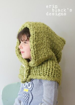 Chunky Knit Hood (hat027)