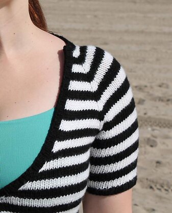 Hipster Stripe Cardigan