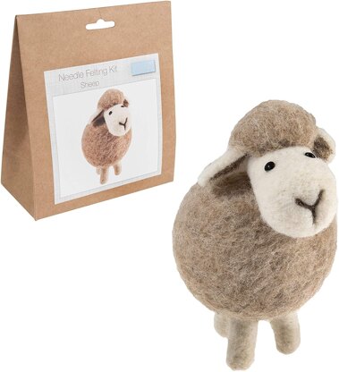 Trimits Needle Felting Kit: Sheep - 12 x 9.5cm