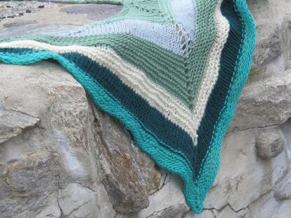 Triple Scoop Shawl