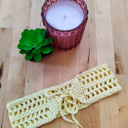 Crochet Pattern - Lattice Headband