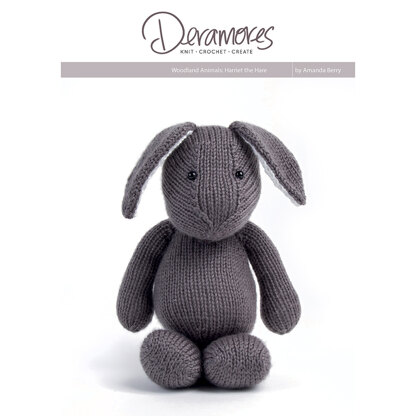 Deramores Woodland Creatures Harriet the Hare in Deramores Studio DK - Downloadable PDF
