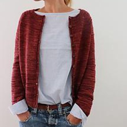 The purl code cardigan