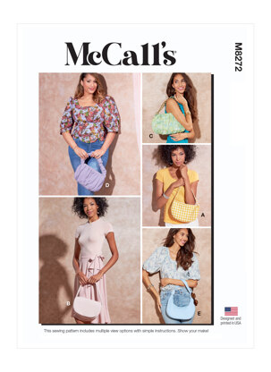 McCall's Purses M8272 - Sewing Pattern