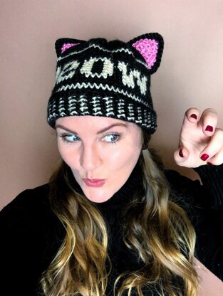 Meow! Kitty Beanie