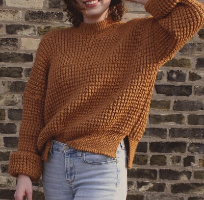 Weekend Waffle Sweater