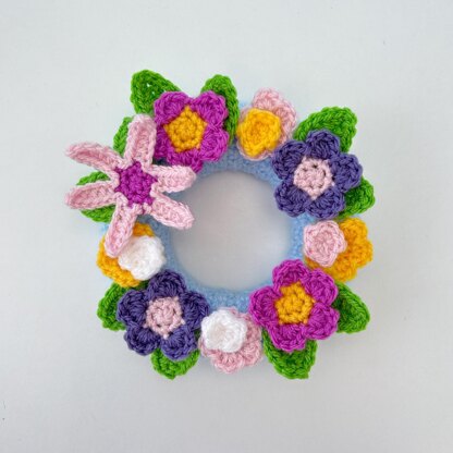 Mini Spring Flower Wreath