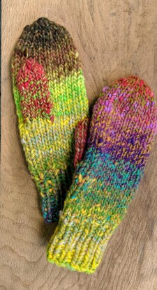 Hakone Bulky Knit Mittens