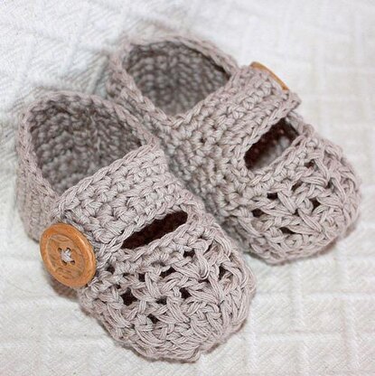 One Strap Baby Booties