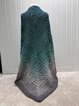 Sea Spray Shawl