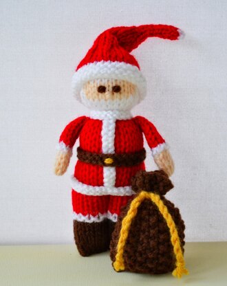 Santa Claus Doll Knitting Pattern - Toy Knitting Pattern