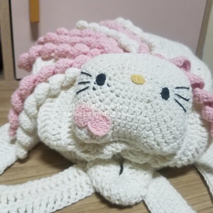 Hello kitty crochet discount bag