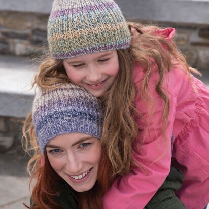 Ramona and Beezus Hat in Berroco Pixel - 397-5 - Downloadable PDF