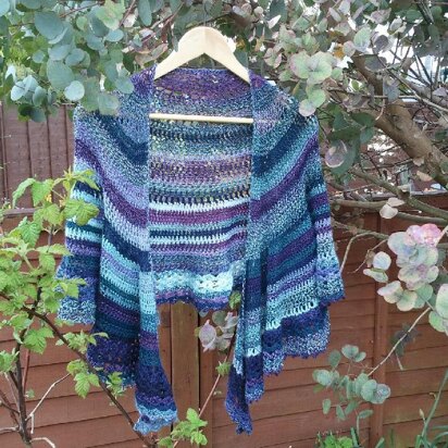 Lavender's Blue, Dilly Dilly Shawl