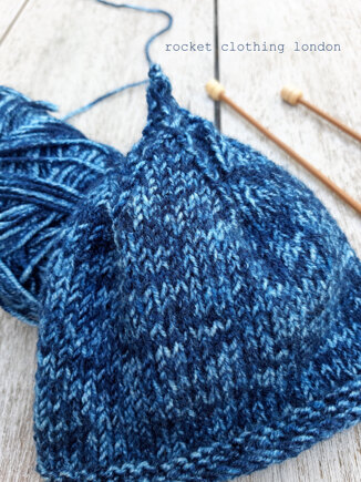 Classic Pixie Beanie in Stylecraft Batik DK #2